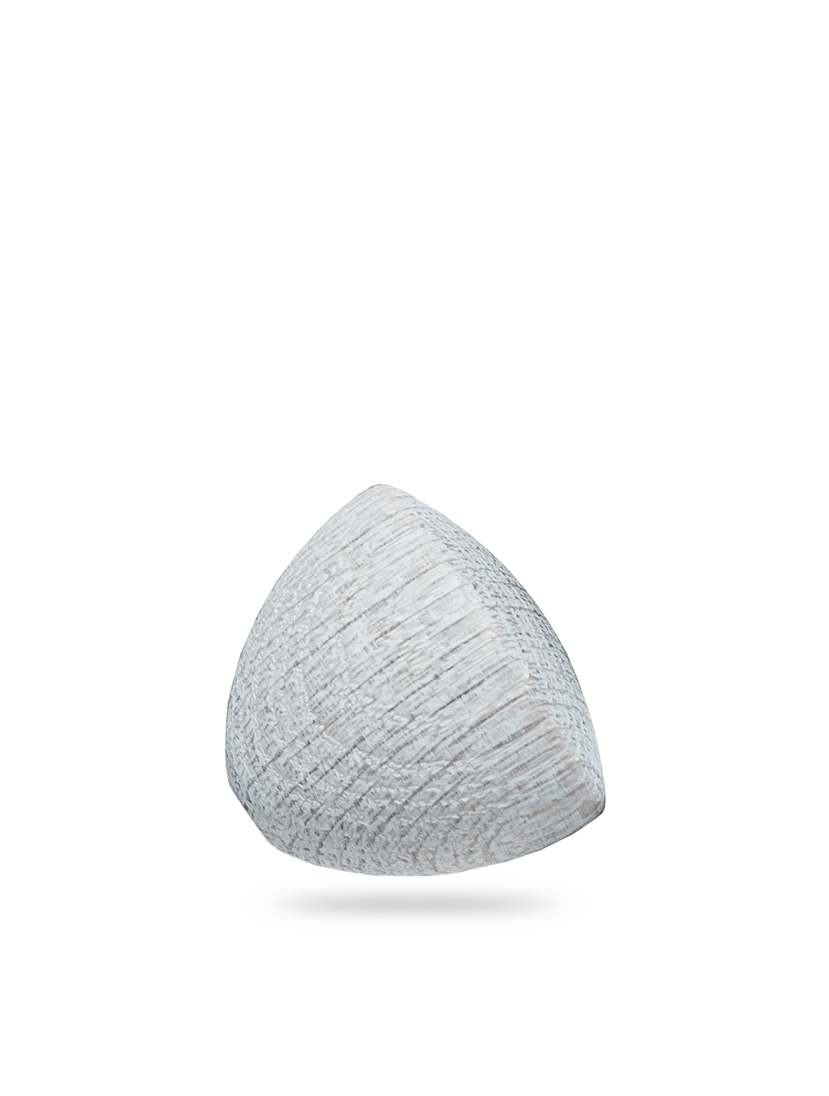 Standard Knob, 100% natural oak wood, white ø44mm