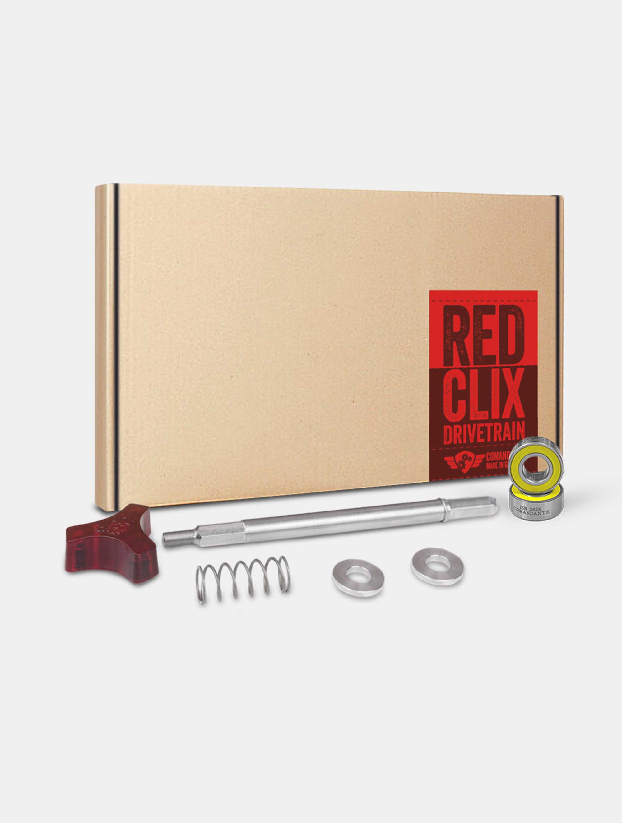 RX35 axle for Red Clix, stainless steel
